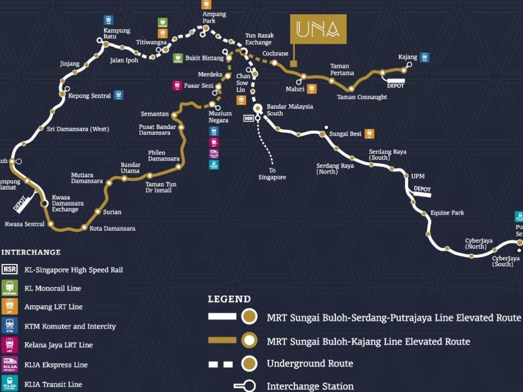 Una Residences, Sunway Velocity By Five Senses Kuala Lumpur Eksteriør bilde
