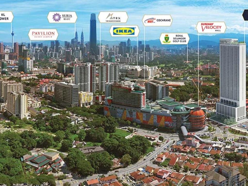 Una Residences, Sunway Velocity By Five Senses Kuala Lumpur Eksteriør bilde